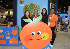 Proudly promoting Sunkist's California mandarin program are Destiny Dulaney, Cassie Howard, Christina Ward and Ayanna Grady. 